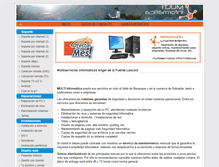 Tablet Screenshot of multiinformatica.es